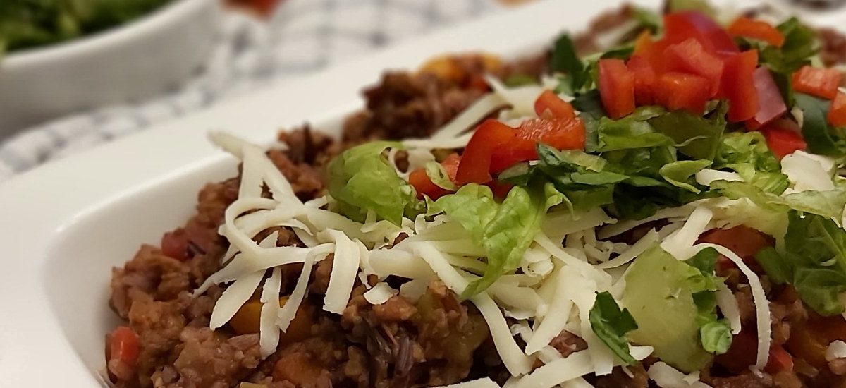 Casserole de riz à la mexicaine