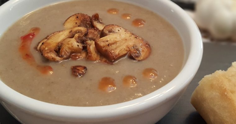 Potage de champignons