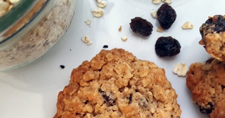 Galettes à l&rsquo;avoine et aux raisins secs